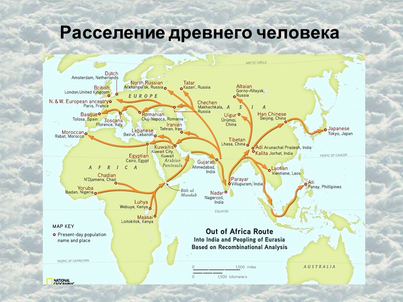 Расселение древнего человека